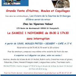 508 Moules Vivier de la Saurine 2025 Domaine Nebout Vignoble Vins Vigneron Saint Pourcain Allier Auvergne